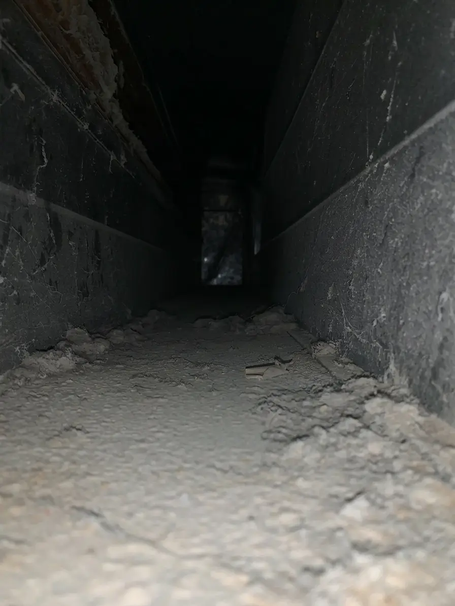 Before commercial duct cleaning